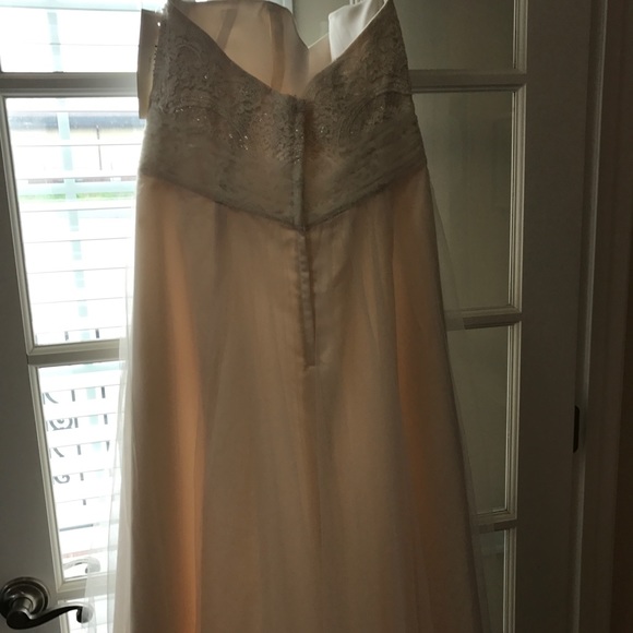 Beautiful Summer Wedding Dress! Size 16W. - Picture 10 of 13
